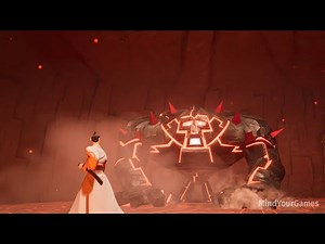 Samurai Jack Battle Through Time Lava Monster Boss Fight 1080p 60FPS