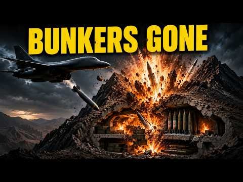 America's Newest Bunker Buster Just OBLITERATED Iran's Missile Bunkers