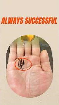 Three palm signs of money luck #palmistry #spirituality #astrology