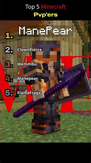 Top 5 Minecraft Pvp' ers