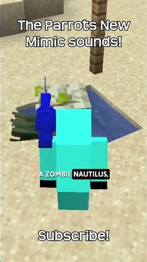 Parrots In Minecraft Have New Mimic Sounds!!!