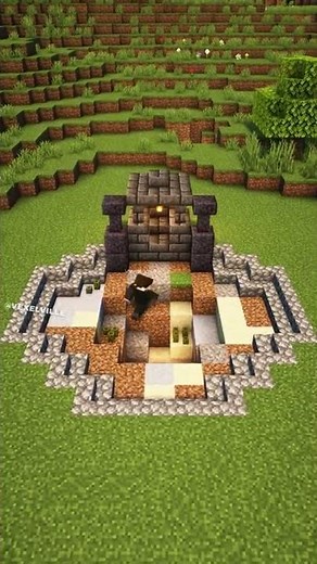 Minecraft: Cobblestone Pond Design Tutorial (#10)