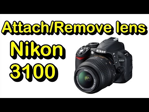 Nikon DSLR lens change tutorial| How to change lens in Nikon DSLR