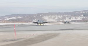 U.S. Marines with Marine Fighter Attack Squadron (VMFA) 542 and Royal Norwegian Air Force personnel participate in a media day | US Military Videos