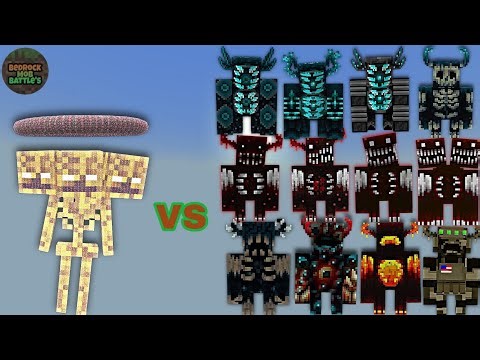 Negantropy vs Warden Plus (Warden's) | Minecraft Bedrock | MobBattle