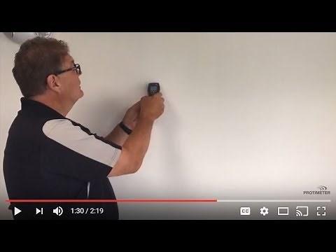 Using the Protimeter SurveyMaster to search and measure moisture