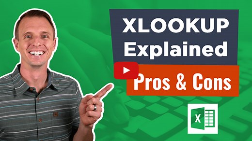 The New XLOOKUP Function for Excel   Video Tutorial - Excel Campus