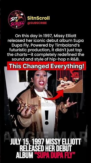 Missy Elliott Changed Hip-Hop and R&B Forever With Supa Dupa Fly 🥹🚨