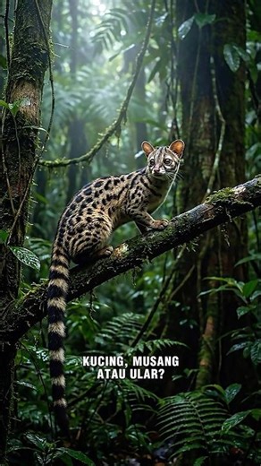 Linsang Tutul, Pemburu Malam Misterius dari Hutan Indonesia