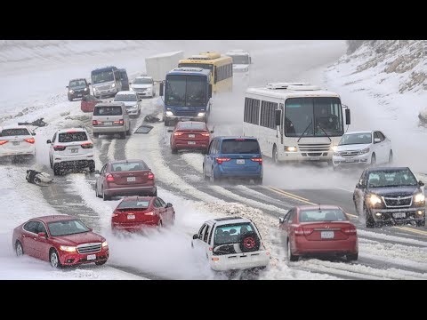 ICY ROAD MADNESS! Winter Driving Fails & Lessons Caught on Camera