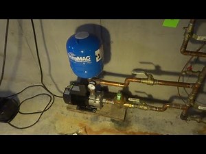 WATER BOOSTER PUMP IN HOUSE CYCLING ON AND OFF