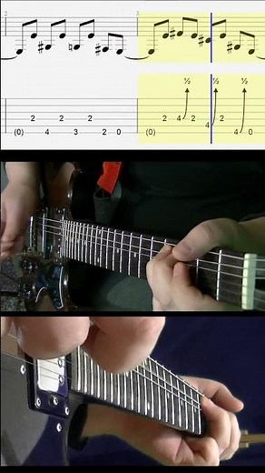 Guitar Tab Highway Tune by Greta Van Fleet #guitarriffs #guitar #gvf #guitartabs #music