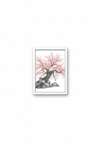 Cherry Blossom Tree Wall Art: Japanese Sakura Watercolor (digital Download A4 PNG File) - Etsy UK