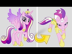 Princess Cadance as Tempest Shadow My Little Pony