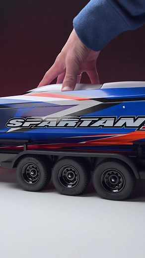 Spartan SR and Boat Trailer by Traxxas - High-Speed Remote Control Fun