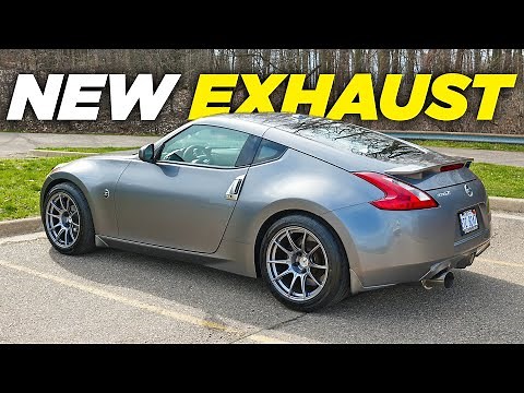 370z Gets A Great Budget Exhaust! ISR Single Exit w/ Y-Pipe