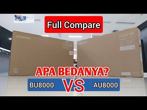 Full Compare SAMSUNG BU8000 VS AU8000 | Perbedaan SAMSUNG BU8000 dengan AU8000
