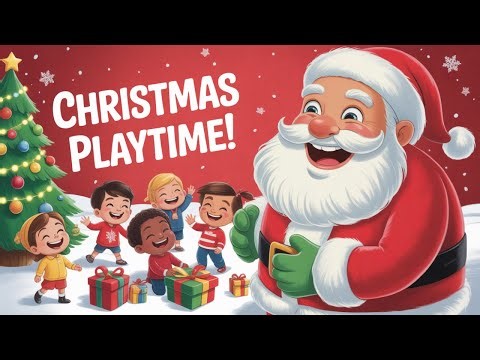 Christmas Playtime Cartoon 🎄🧸 | Fun Games, Santa, Snow & Learning for Kids USA