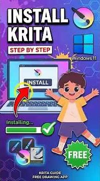 How to Krita install and Download Windows 11 | Amith Thoughts | #krita #install #download #Windows11