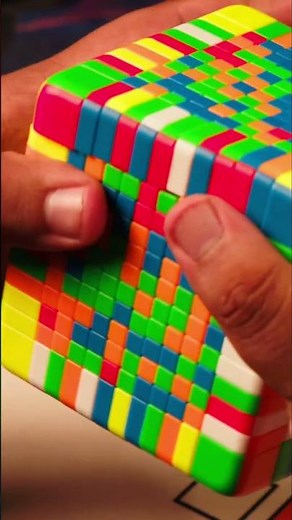 Mastering the 11x11 Rubik's Cube #shorts