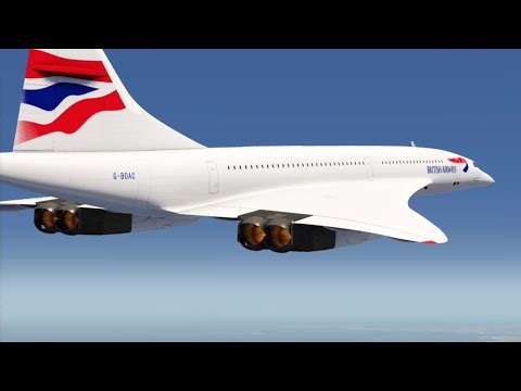 British Airways Concorde Supersonic Takeoff | Insane Speed Landing | Flight Simulator