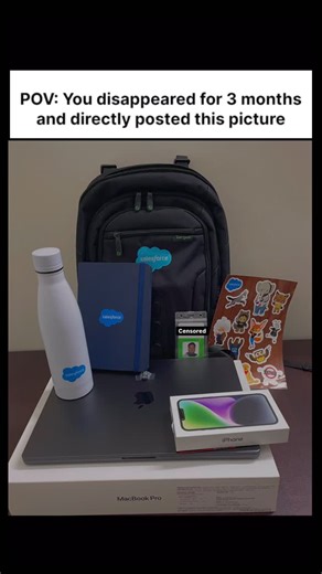 Centipede on Instagram: "Salesforce Welcome Swag { Corporate Office Google Microsoft India Bengaluru Coding Software Engineering Coder Java Python IIT BTech Interview Prep First Day in Office } #coding #office #interview #corporate #microsoft"