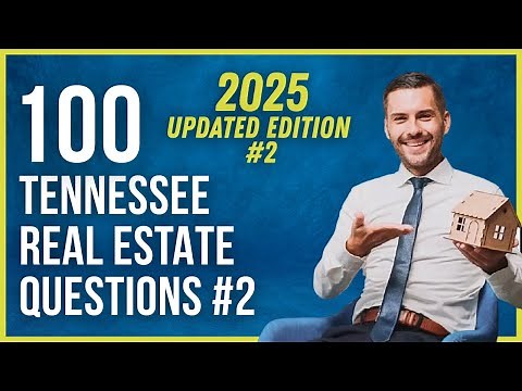 Tennessee Real Estate Exam 2 2025 (100 Questions with Explained Answers)