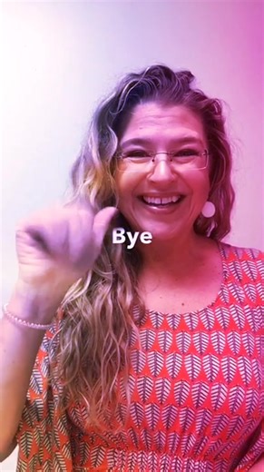 Learn ASL Sign Language - Say "BYE" in Sign Language