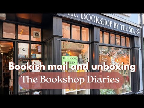 Bookish mail unboxing and heartwarming stories! The bookshop by the sea