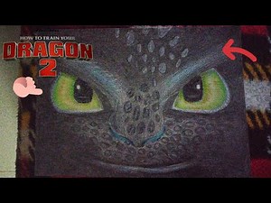 How to draw Toothless from HOW TO TRAIN YOUR DRAGON • Step by step tutorial • The World of Art