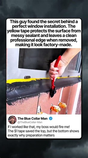 THE WINDOW SEALING TAPE TRICK