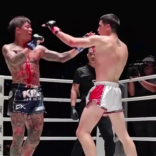 布拉西這壹肘又快又准，威力巨大！#ONE冠军赛 #泰拳 #one冠军赛 #mma #shorts