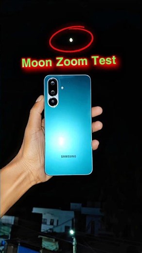 Samsung Galaxy F56 5G Moon Zoom Test 🌕✨
