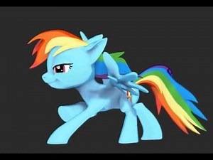 Rainbow Dash - Pose 1