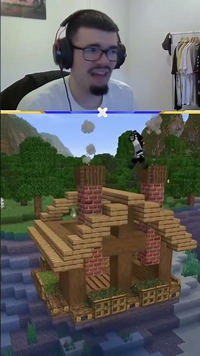 This FLOATING HOUSE in Minecraft is INSANE 😱