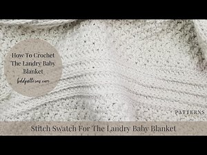How To Crochet A Reversible Baby Blanket