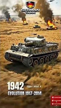 German Tank Evolution (1917-2014) | From A7V Box to the Mighty Leopard 2A7+ShiftEvo