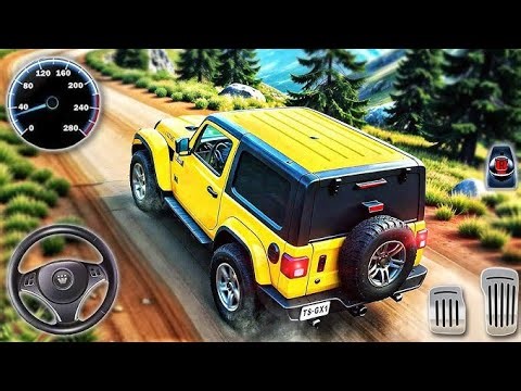 Realistic Off-Road Jeep Game Video | Extreme 4x4 Mountain Driving Gameplay