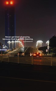 Never get tired of praying, because God is always listening.🙏 | Bible Time.