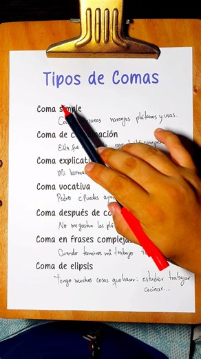✅ tipos de comas ✅ | Aprende con Junior