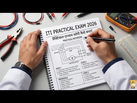 #practical #iti #examcopy #2026 #iti exam copy kese bnae