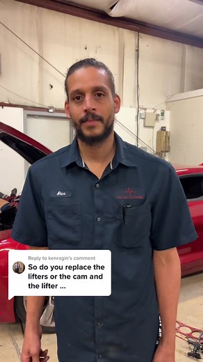 Replacing Cam and Lifters in a Vehicle