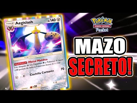 ✨ El MAZO de Aegislash que NADIE está usando… y es una LOCURA – Pokémon TCG Pocket