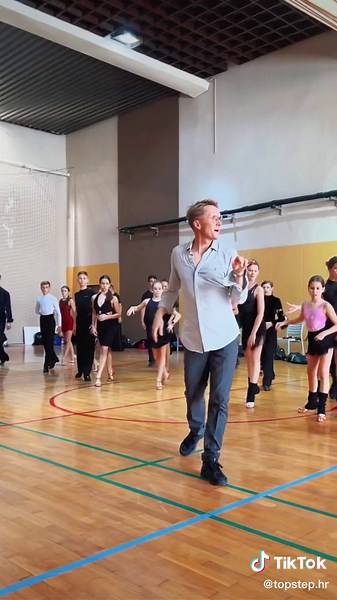 Exciting Samba Lesson with Croatian National Team | Fun Dance Moves