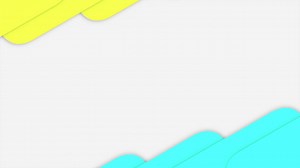 Colorful geometric shapes pattern on white gradient | Premium Stock Video Footage