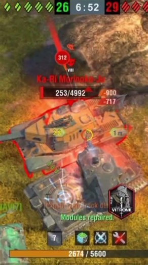 wotb |“I pushed the enemy and secured the kill 💥” #worldoftanksblitz #worldoftanks #танкблиц #wotb