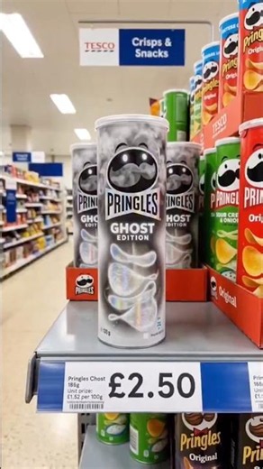 👻 I Found the Mysterious Pringles Ghost Edition! 😱 #shorts #foryou #fypシ゚viral #pringles