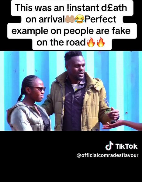 This was an instant d£ath on arrival🤲🏼😂Perfect example of people are fake on the road🔥🔥 #comradesflavour #loyalitytest #loyalitytest💔 #officialcomradesflavour #loyalitytestkenya #comradesflavour♥️ #tiktokkenya🇰🇪 #viralvideo #bigmanstevo #loyalitytest✌️✌️✌️ #comradestriplets #tiktoker