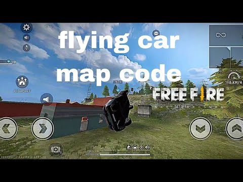 Free Fire Car Flying Map Code | Free Fire Car Speed Map Code 