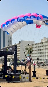 Don’t miss the adrenaline rush of BASE jumping today at Jackalope Fest with @iflyvabeach Watch athletes leap off the Hilton on 31st Street—it’s wild, it’s daring, and it’s happening today! | Coastal Edge